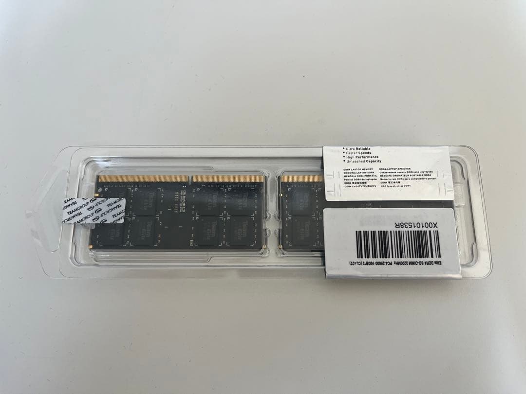 【新品】TEAMGROUP Elite SO-DIMM DDR4 32GB