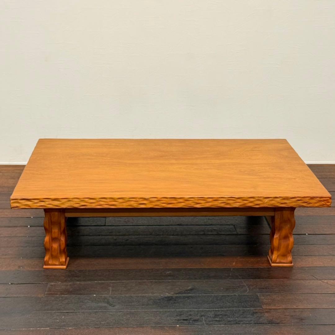 H19K77a 鹿児島県屋久杉 座卓