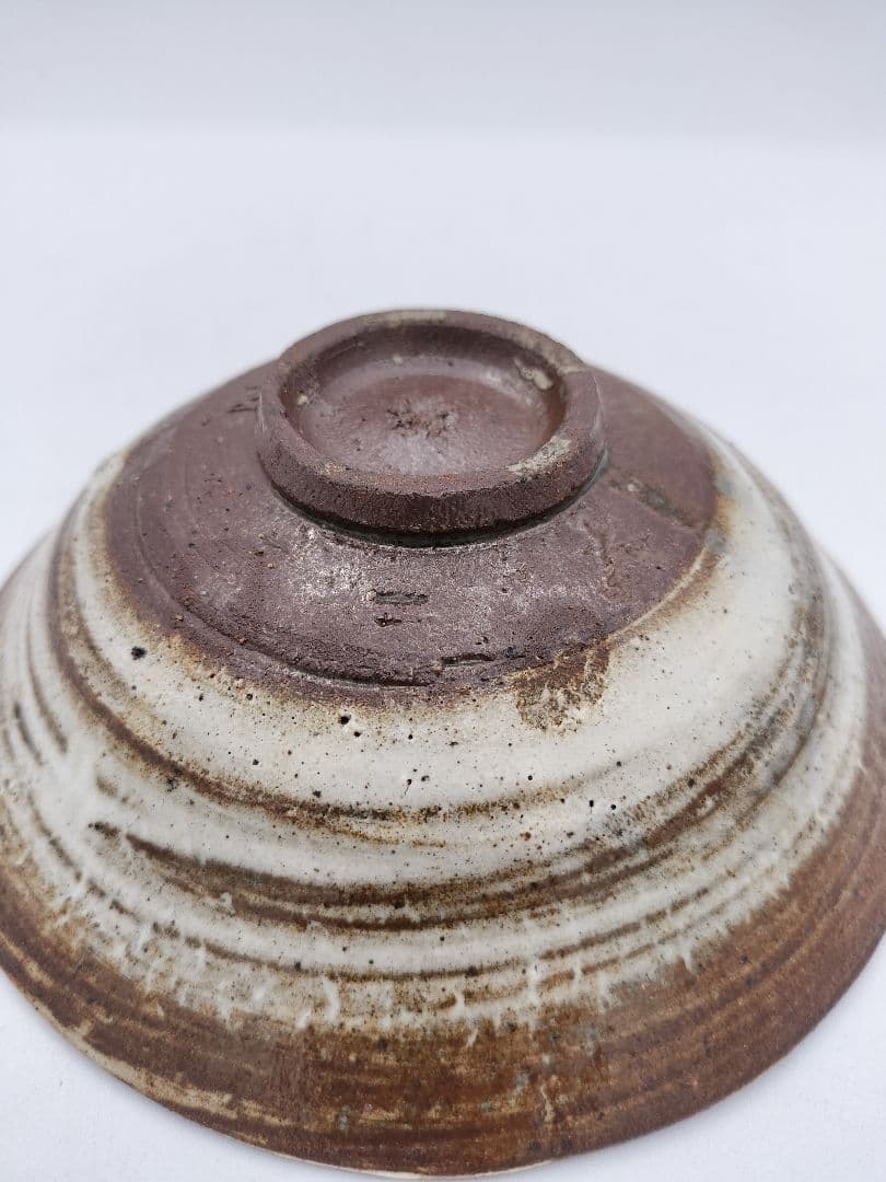 b595 茶碗 刷毛目 平 十三代 中里太郎衛門 木箱 茶道具 古物