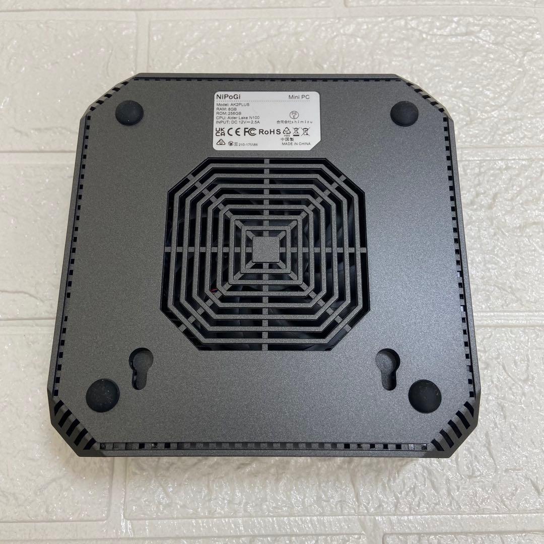 1品限り❤️ミニPC N100最大3.4GHz 16GB変装可 8GB 256GB