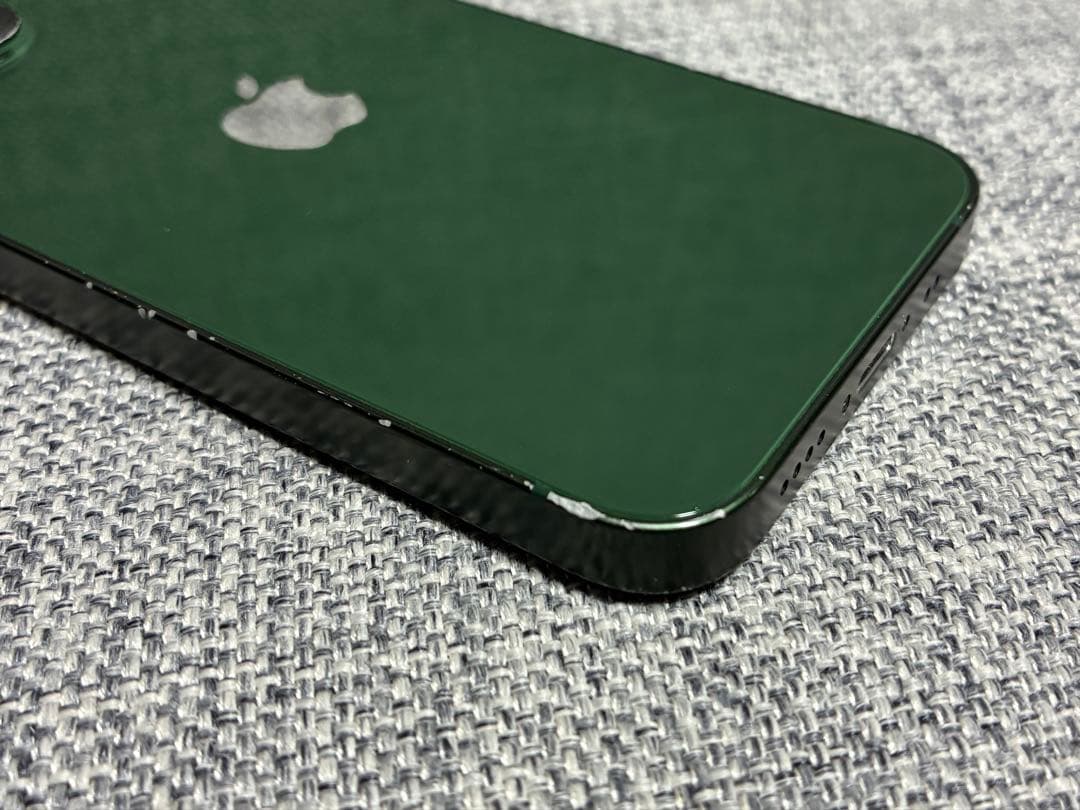 iPhone 13mini／グリーン／128GB／SIMフリー／バッテリー77%