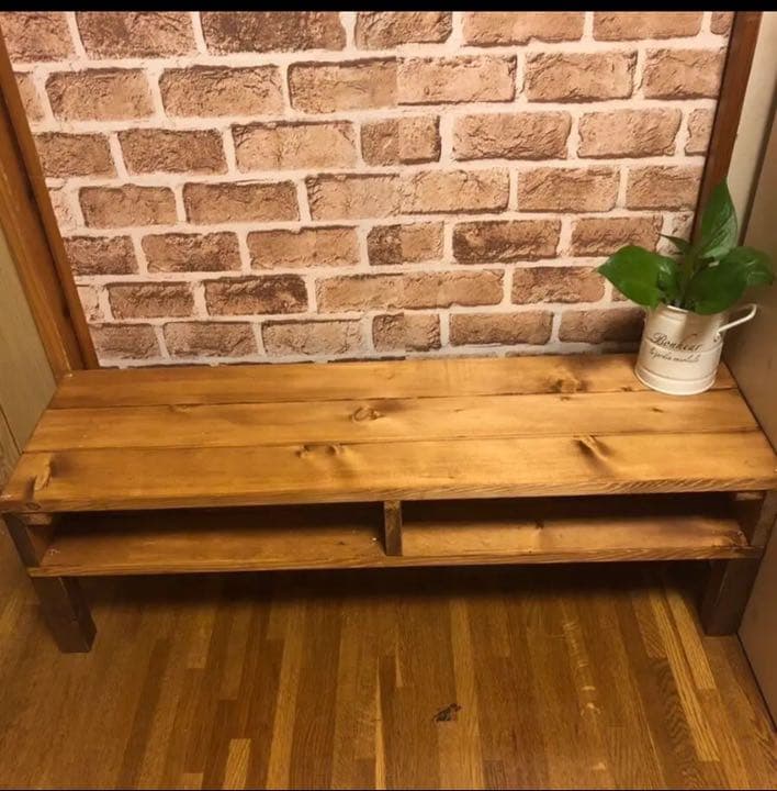 アンティークシンプル木目調センターテーブル