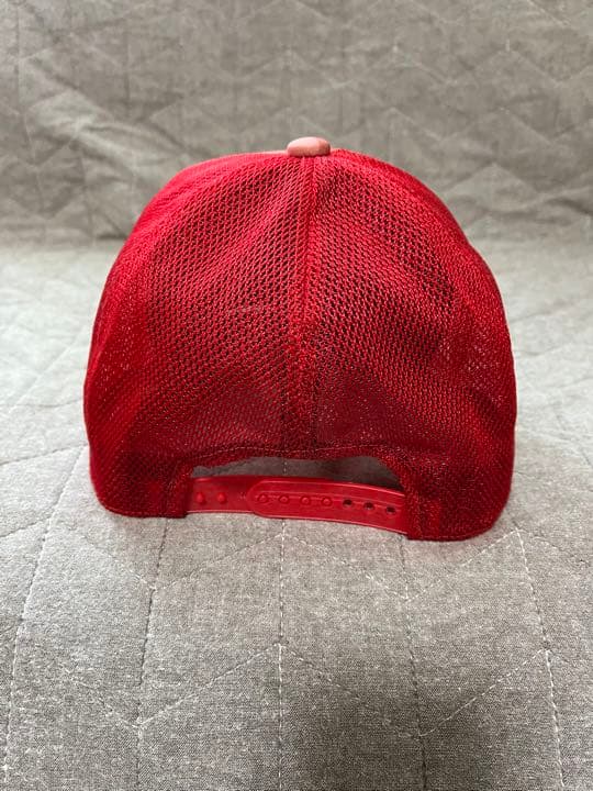 A BATHING APE 赤カモ　キャップ　当時物　エイプ　完売品