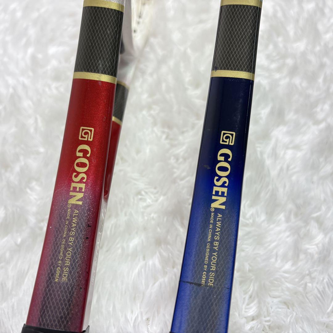 GOSEN ゴーセン TWIN PRO 60 軟式テニスラケット 2本セット