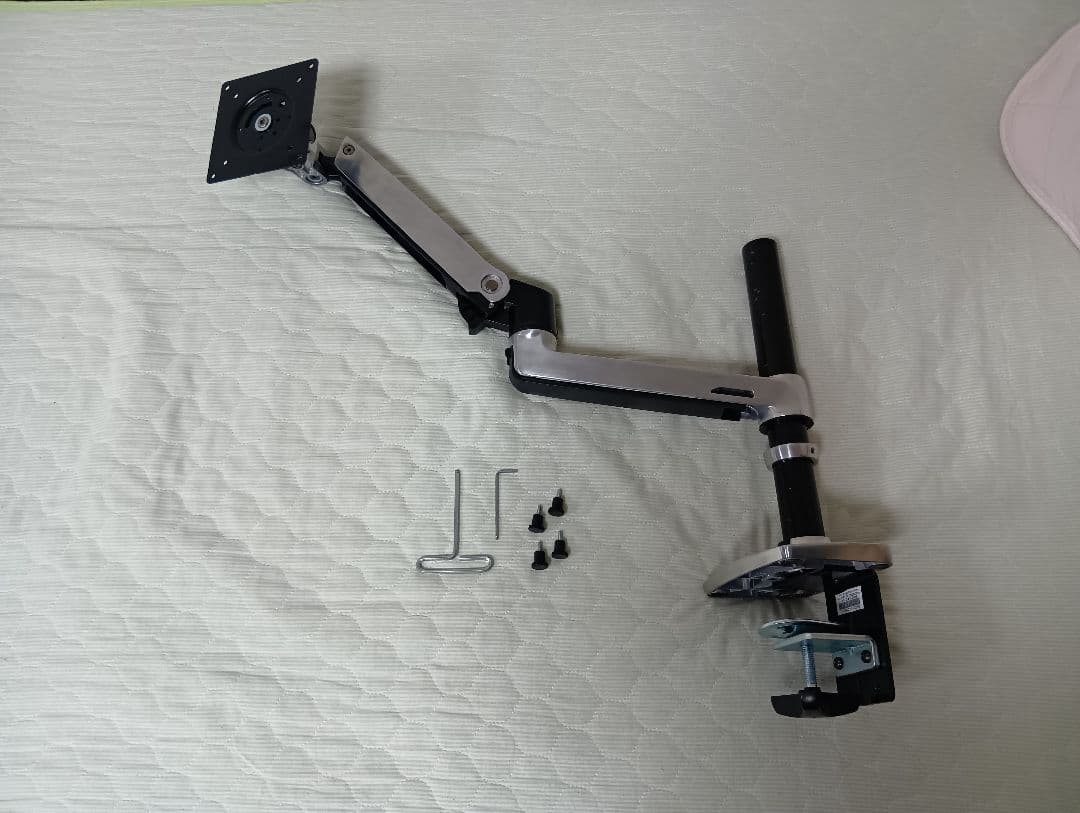 エルゴトロン LX デスク モニターアーム シルバー