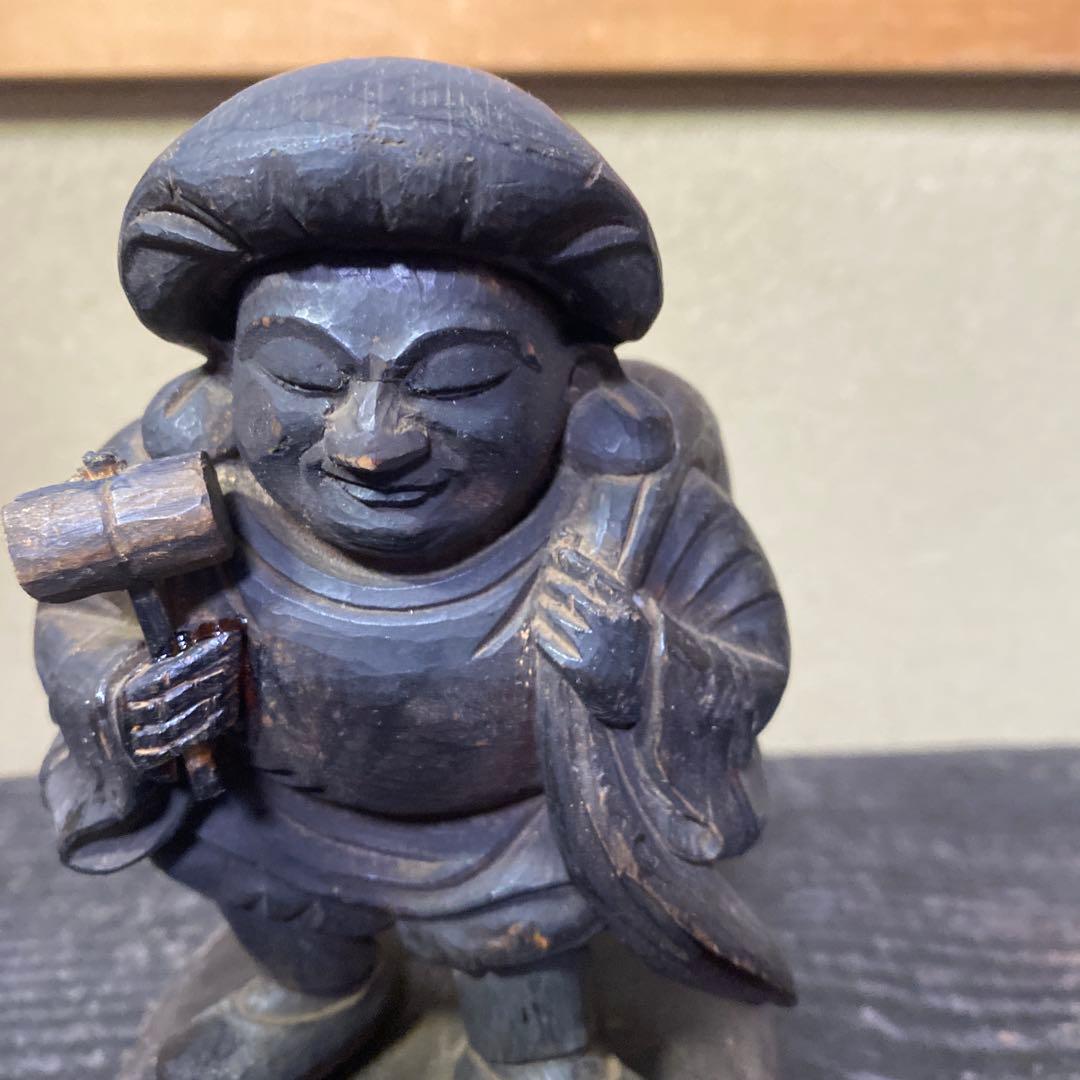 隠れキリシタン大黒天木彫