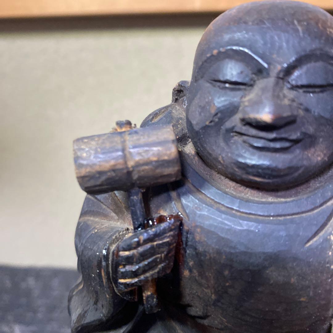 隠れキリシタン大黒天木彫