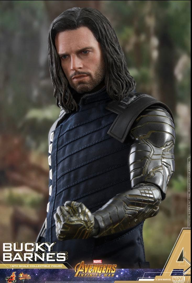 BUCKY BARNES アベンジャーズ ホットトイズ　バッキー