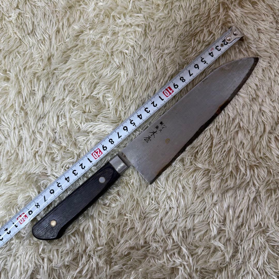 包丁　木屋　ハイス割込　全長30㎝ 刃渡18㎝