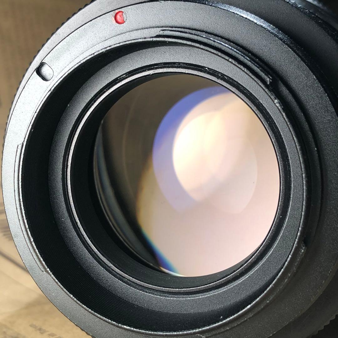 希少？開発未発表？VIVITAR？85mm f1.4 EFマウントアダプター