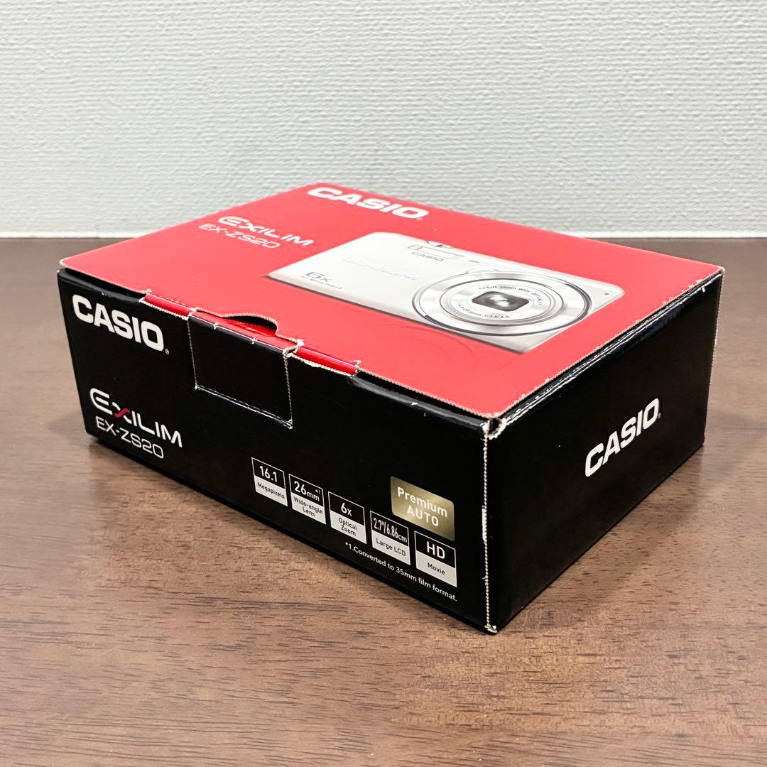 未使用級 CASIO EXILIM EX-ZS20