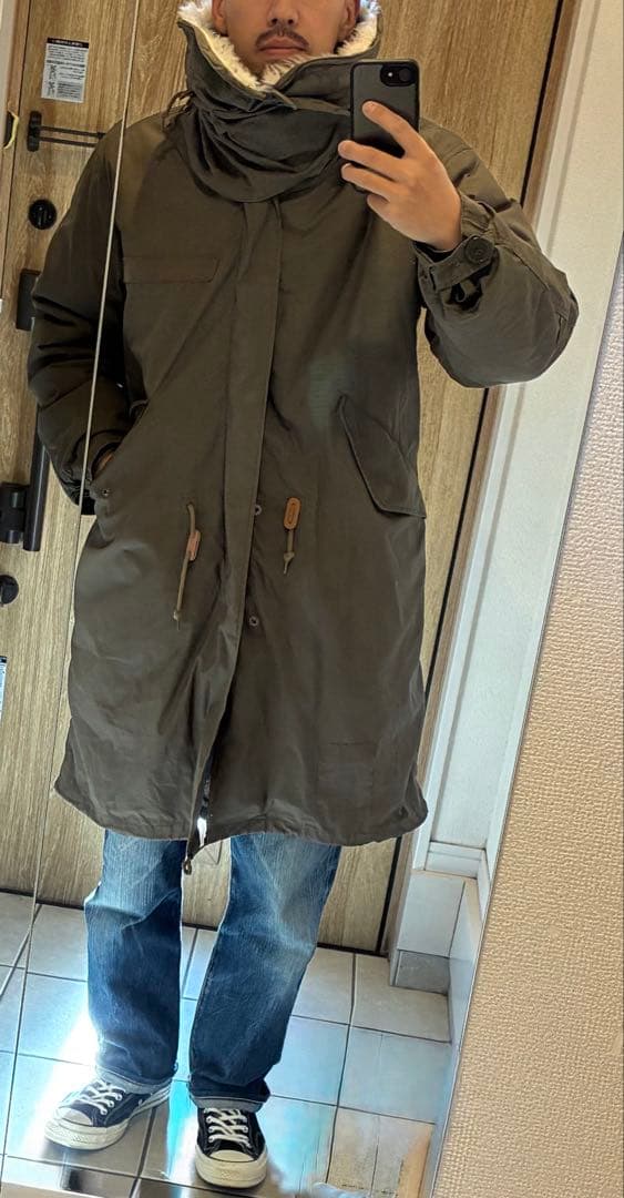 M-65 フィッシュテール フルセットschott L ライナー/フード付き