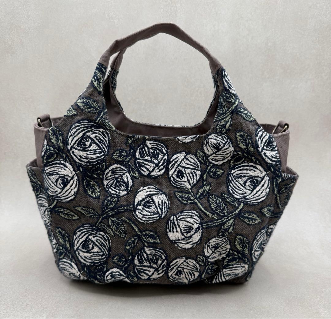 ミナペルホネン rosy ハンドメイドバッグ 1216