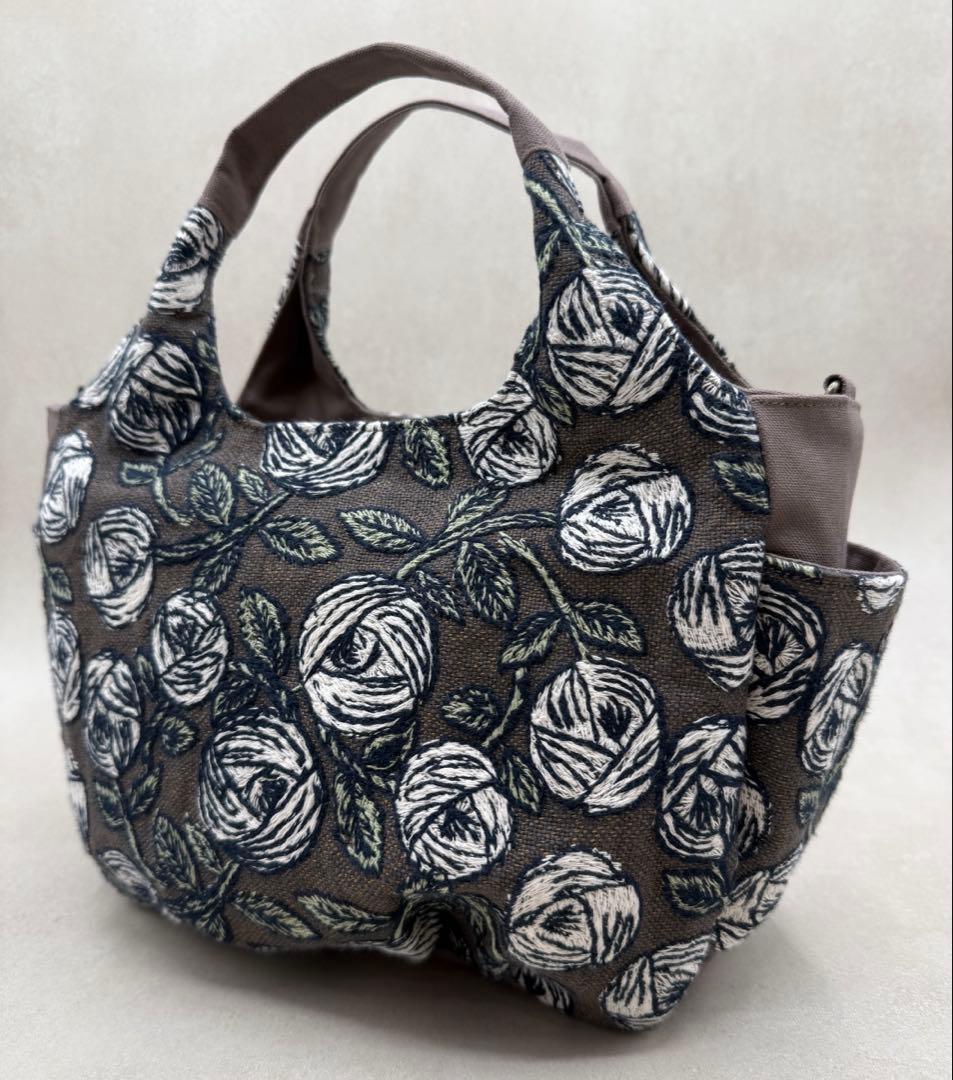 ミナペルホネン rosy ハンドメイドバッグ 1216