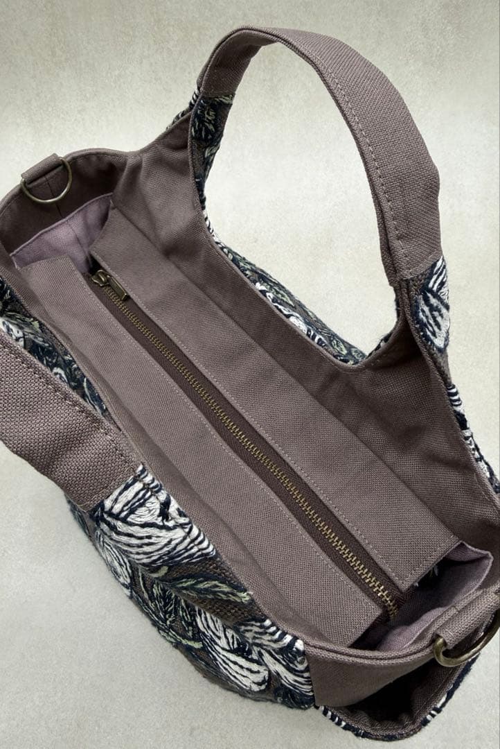 ミナペルホネン rosy ハンドメイドバッグ 1216