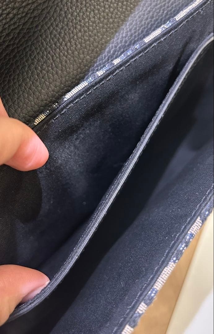 DIOR Saddle フラップ付き メッセンジャー バッグ