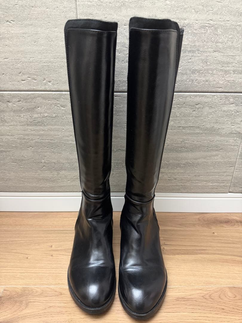 【ほぼ新品/箱あり】HIAND ロングブーツ