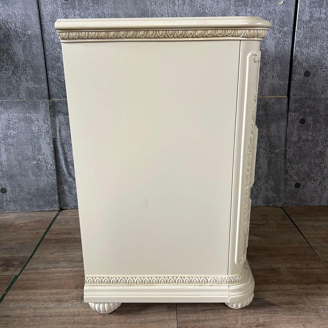 ꧁クラシック家具꧂3段チェスト フレンチ ロココ 姫系 たんす タンス 箪笥