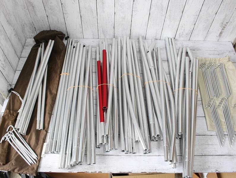 スノーピーク ランドロックアイボリー TP-671IV アップライトポール付き