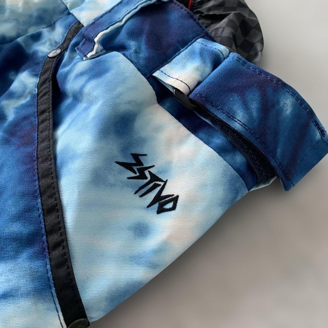 ESTIVOタイダイ柄 スキーウェアスノーボードウェア ユニセックス