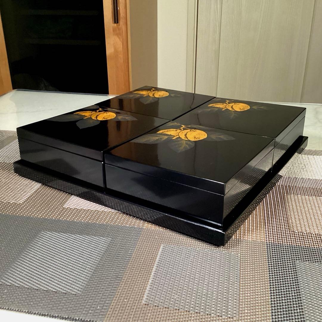 『スタうー特価』　輪島塗　蓋物　4箱　お盆　おせち　etc