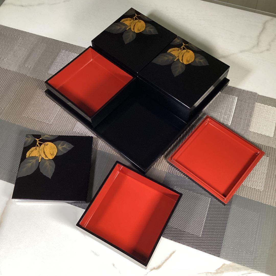 『スタうー特価』　輪島塗　蓋物　4箱　お盆　おせち　etc