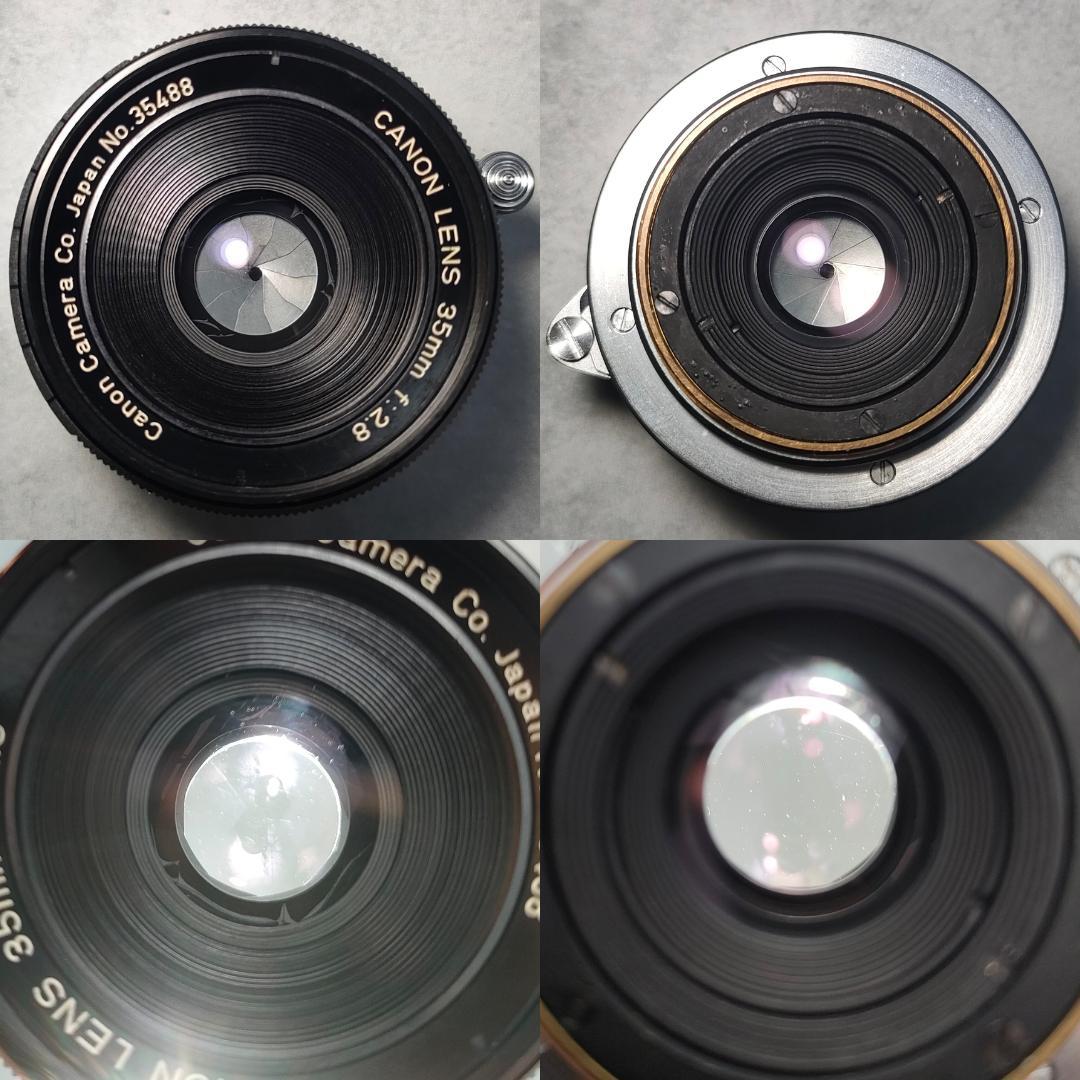 CANON LENS 35mm F2.8 L39 箱付