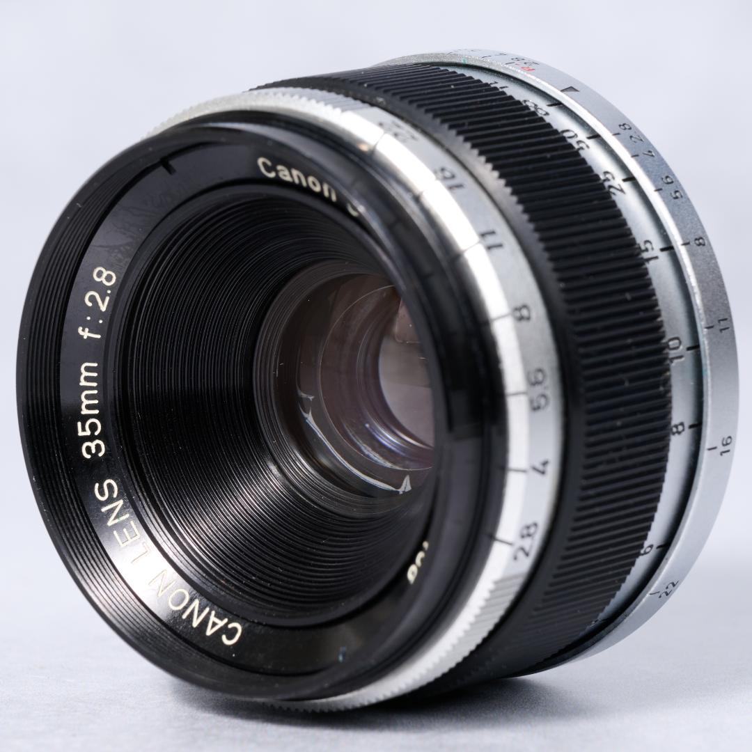CANON LENS 35mm F2.8 L39 箱付
