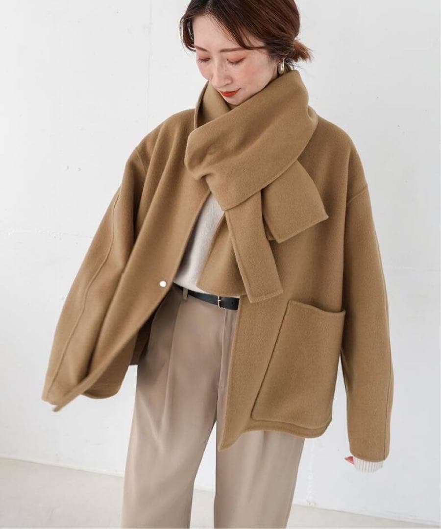 2025aw✴︎ Spick and Span ✴︎ビーバーストール付きセットコート