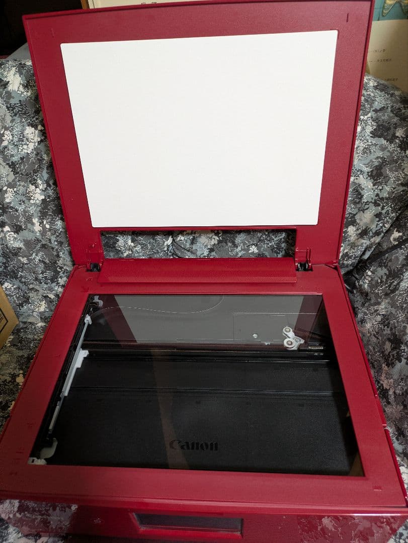 Canon TS8430 インクジェットプリンター レッド 動作品