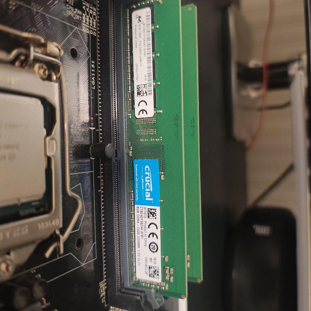 H170 PROGAMING、 i7 6700 、メモリ16GB(8GB×2)