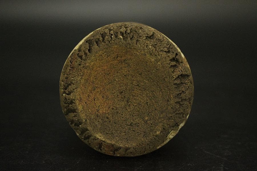 古美術 茶道具 織部 時代 茶入 良蓋(A773)