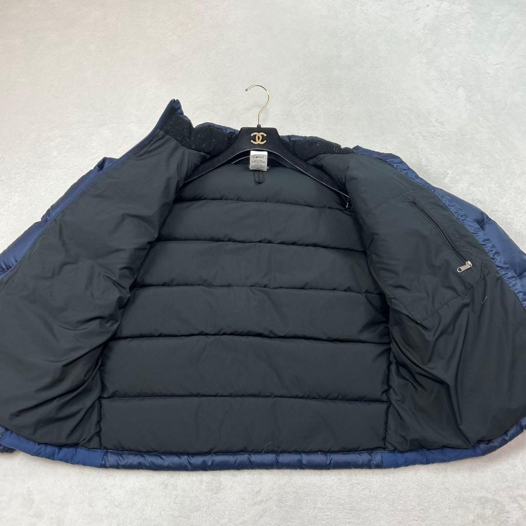 K162 S パタゴニア 収納袋あり 肉厚 ダウンジャケット ブルー メンズ