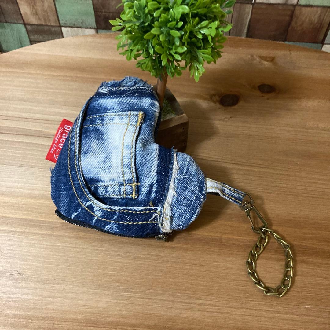 デニムリメイク フリル2wayバック