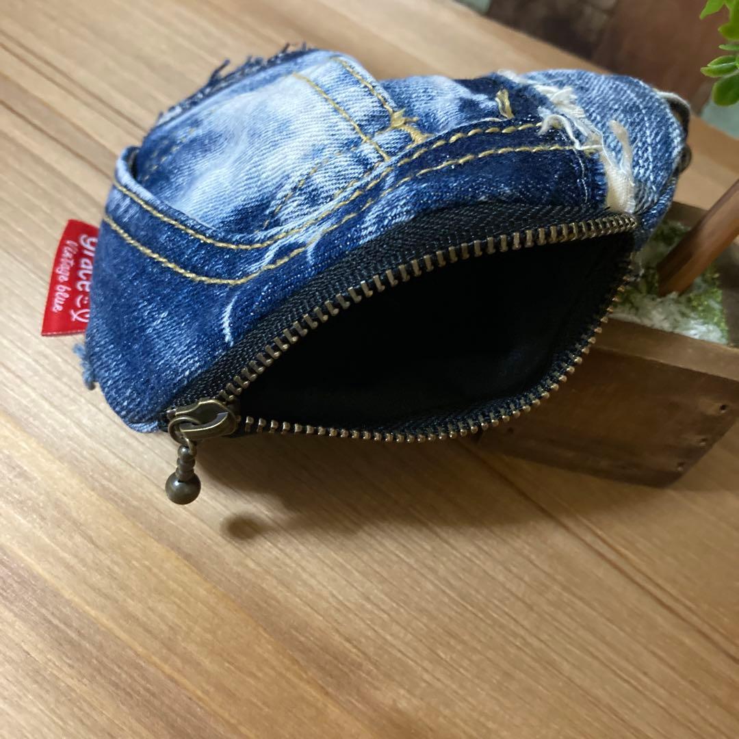 デニムリメイク フリル2wayバック