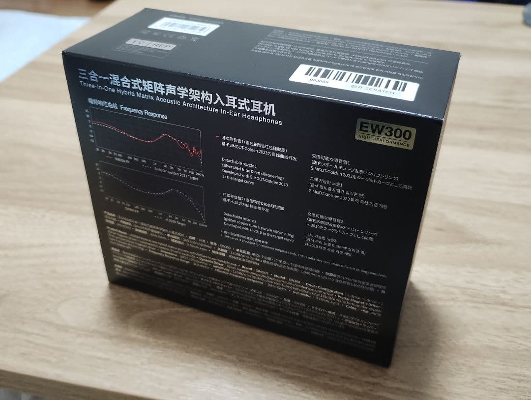 ★「SIMGOT EW300 」クラスを超えた解像感とポテンシャルの有線イヤホン
