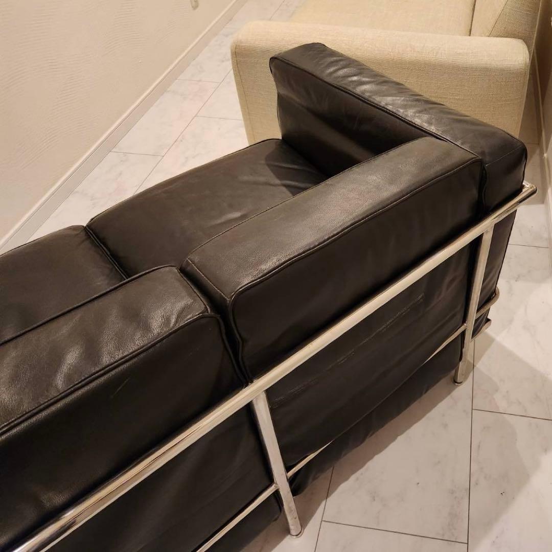 リプロダクトLe Corbusierル・コルビュジエ　2pボックスソファ