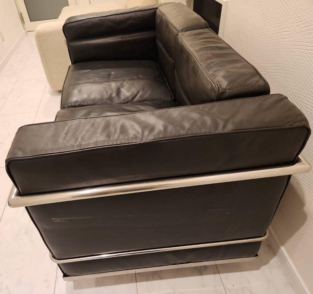 リプロダクトLe Corbusierル・コルビュジエ　2pボックスソファ