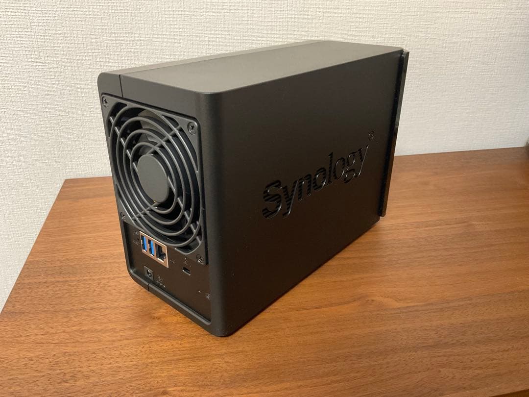 Synology NAS 2ベイ DS223/G + 6TB HDD 2台