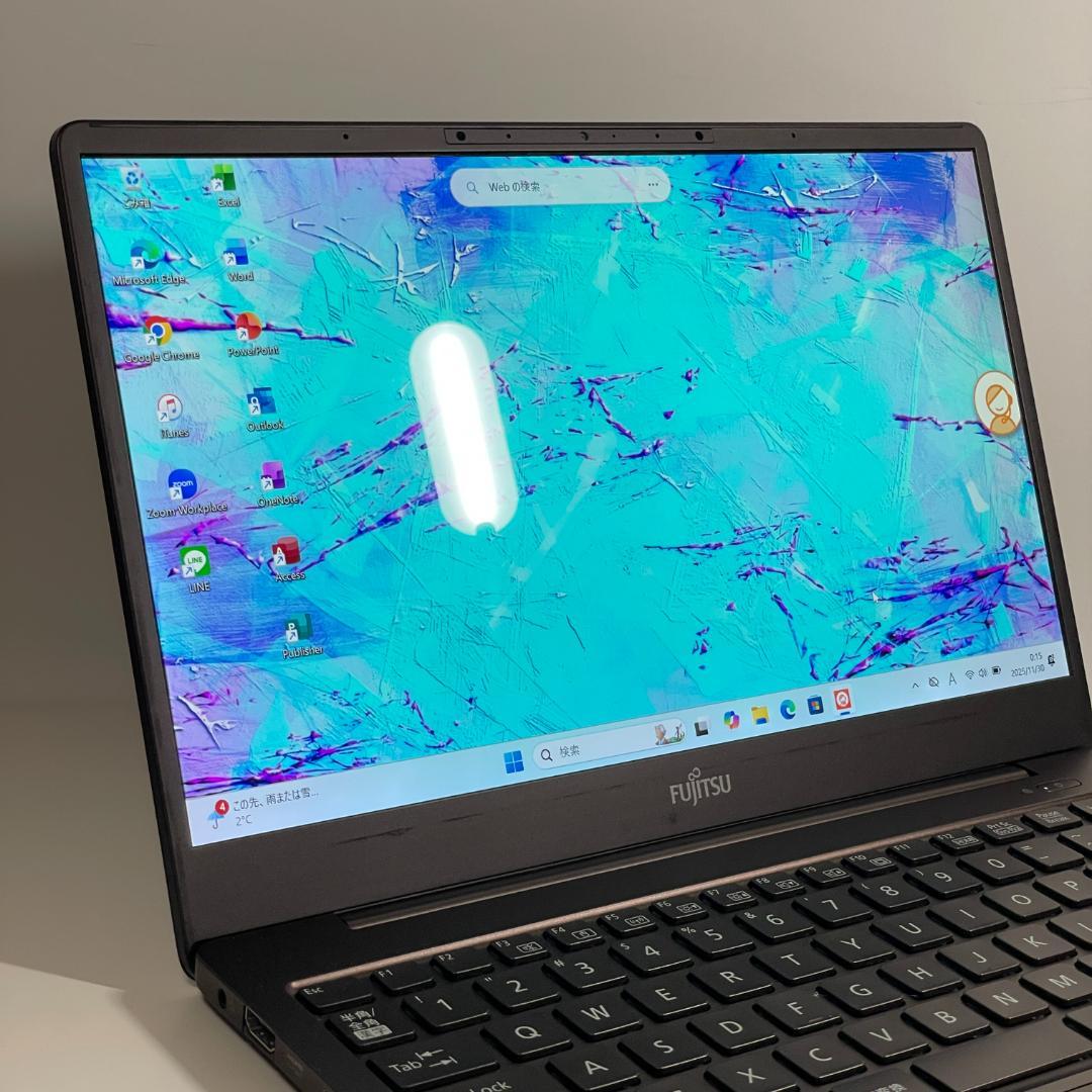 ★希少★ 第11世代i5 LIFEBOOK ノートPC win11 軽量 SSD