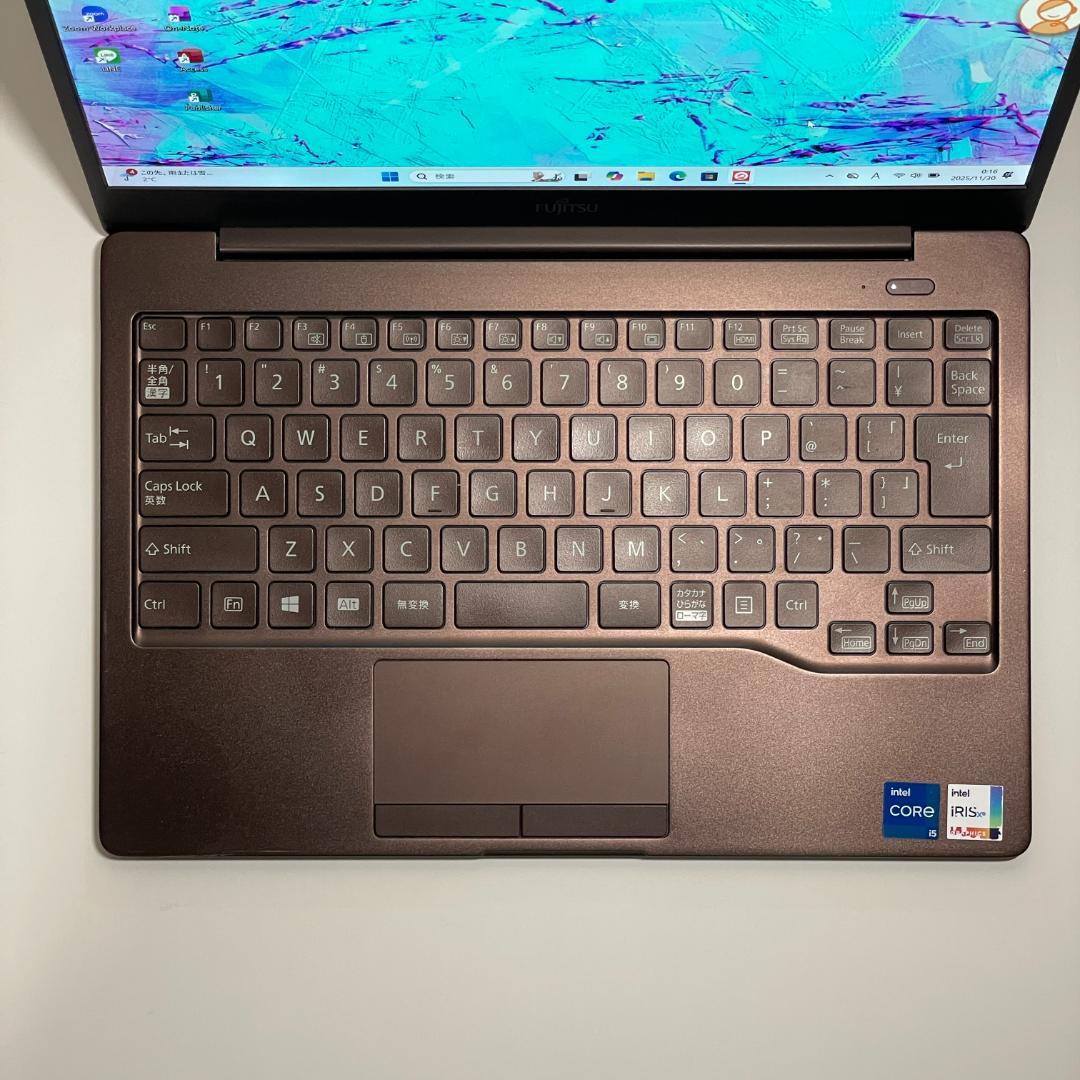 ★希少★ 第11世代i5 LIFEBOOK ノートPC win11 軽量 SSD