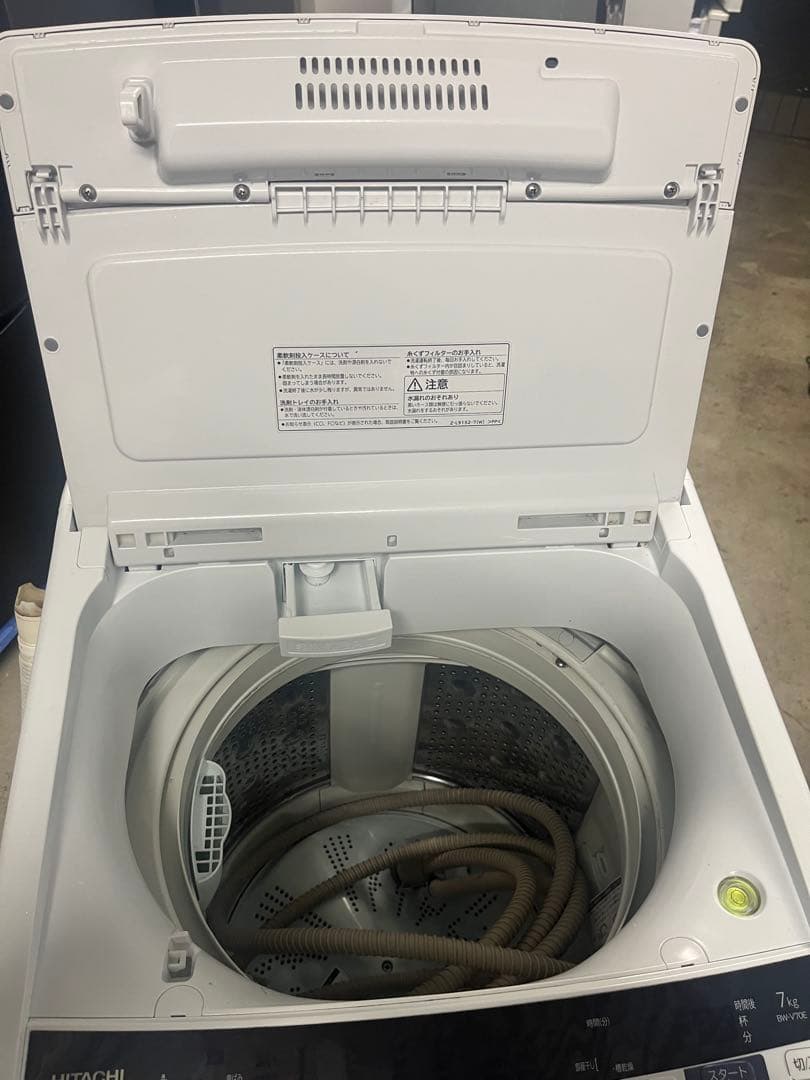 女性オーナー日立 洗濯機 7kg 2020年製 BW-V70E