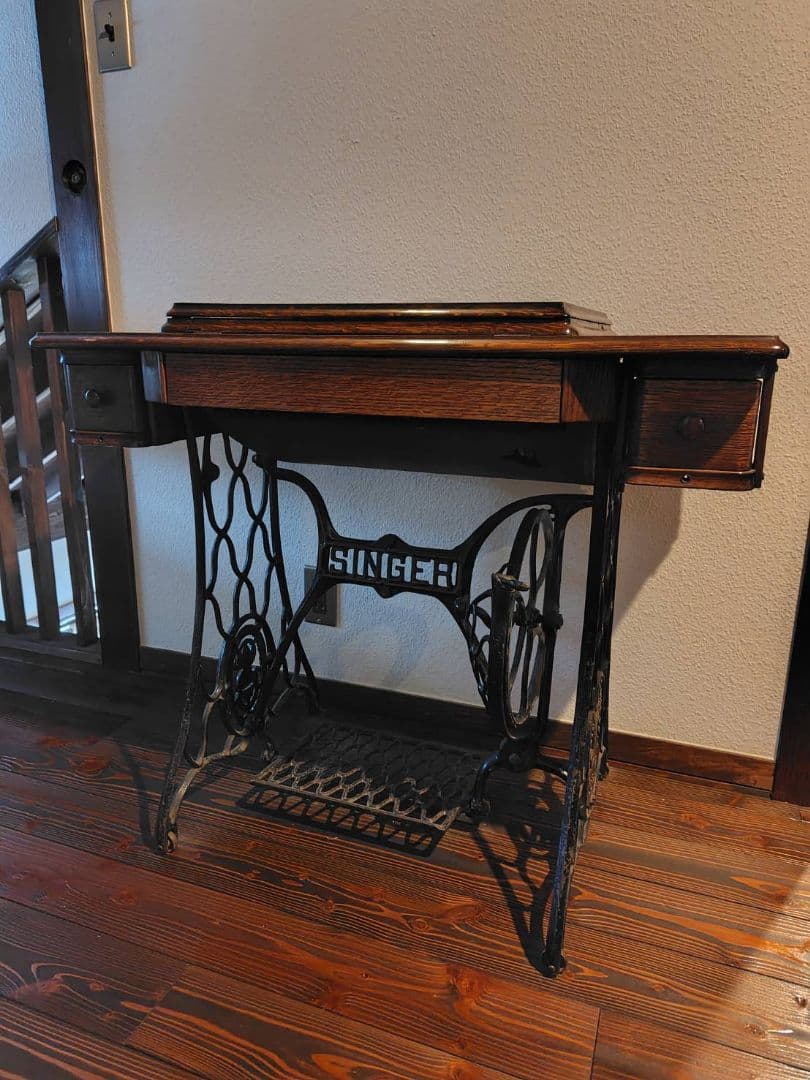 SINGER 足踏みミシン アンティーク