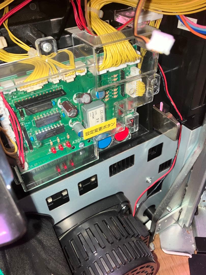 【送料込】パチスロ　サラリーマン番長　不要機とコンバーター接続配線付き