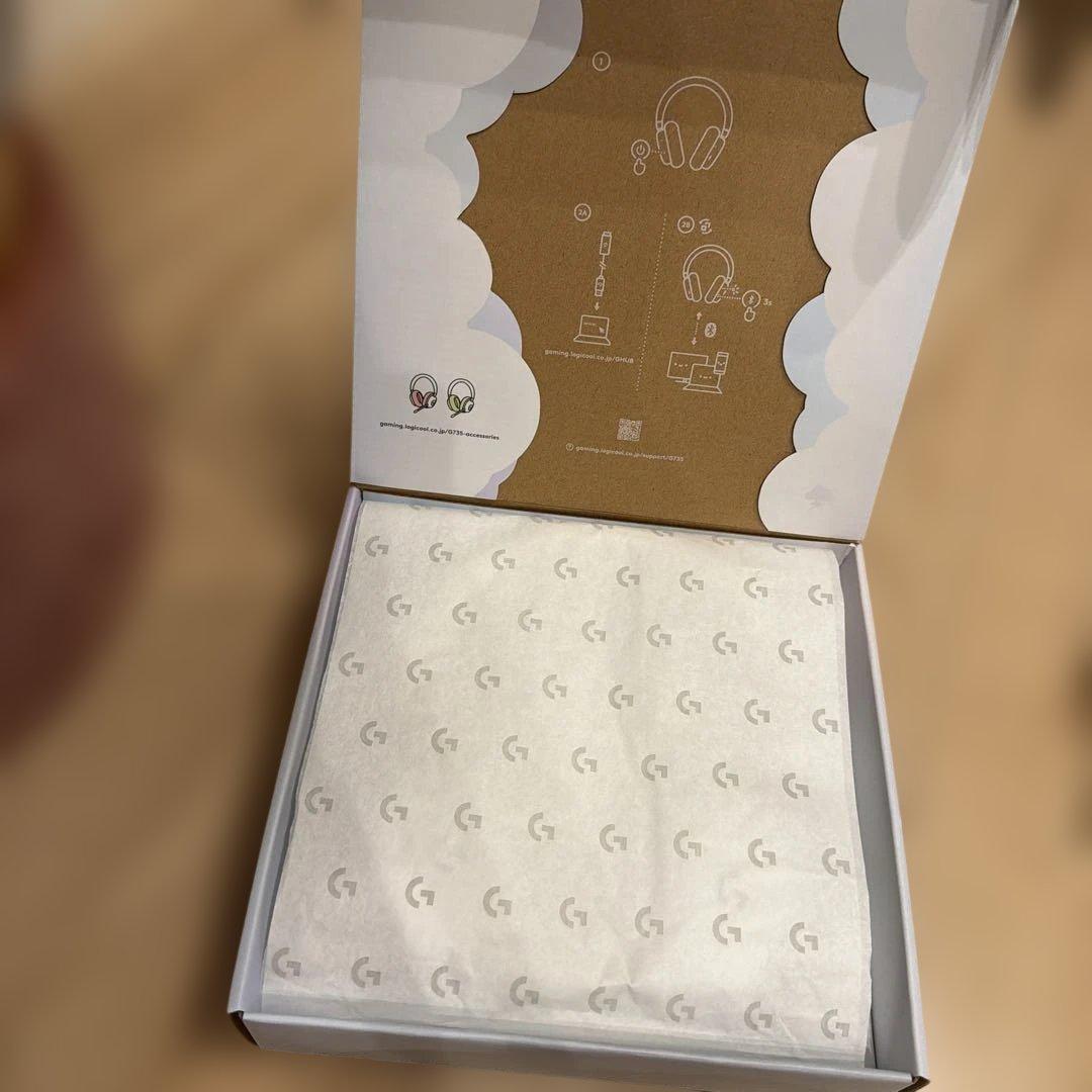 Logitech G735 ゲーミングヘッドセット ホワイト