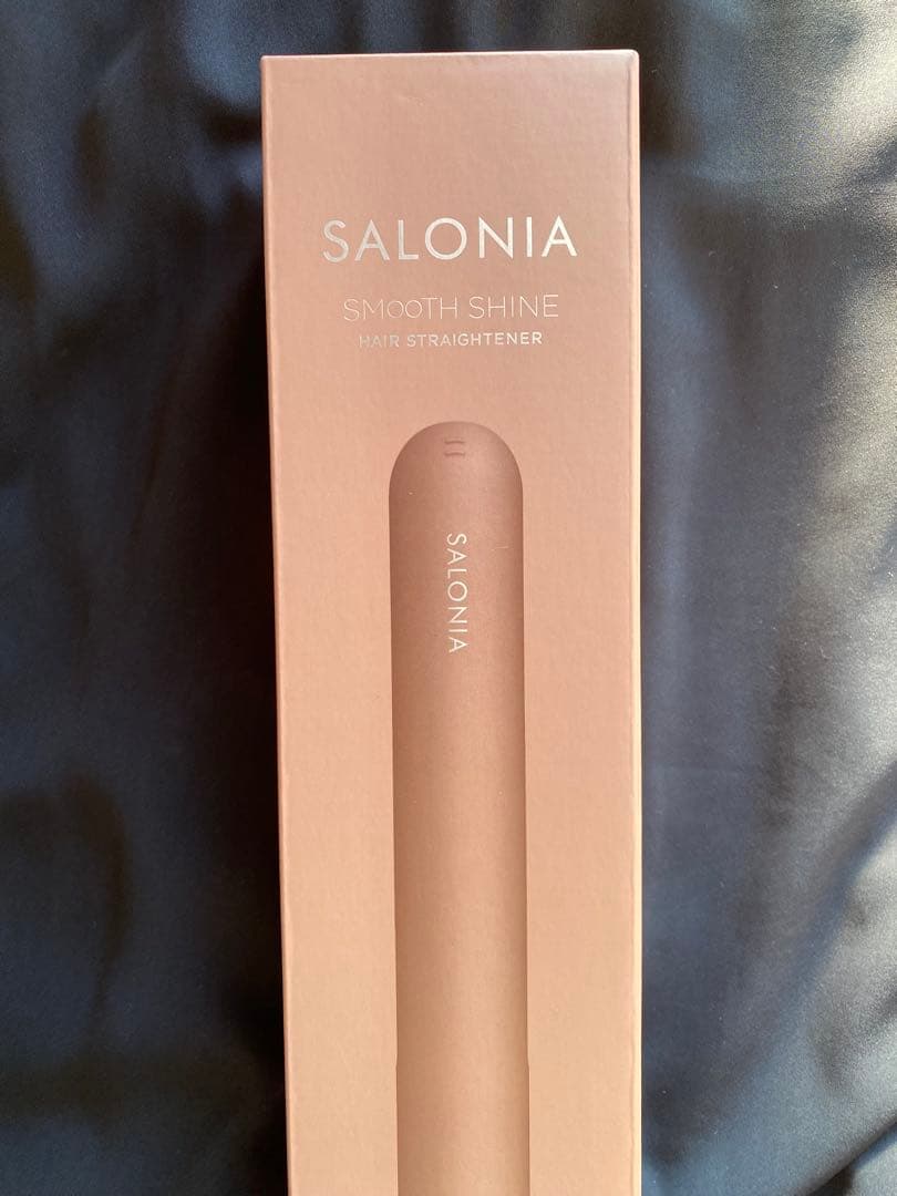 SALONIA スムースシャイン ヘアアイロン ココアブラウン サロニア