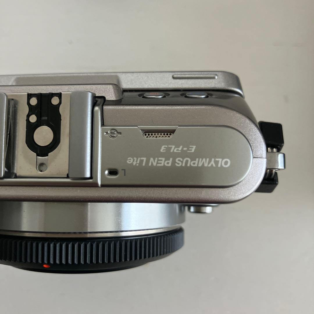 OLYMPUS PEN Lite E-PL3 レンズ ストロボ 電池 充電器