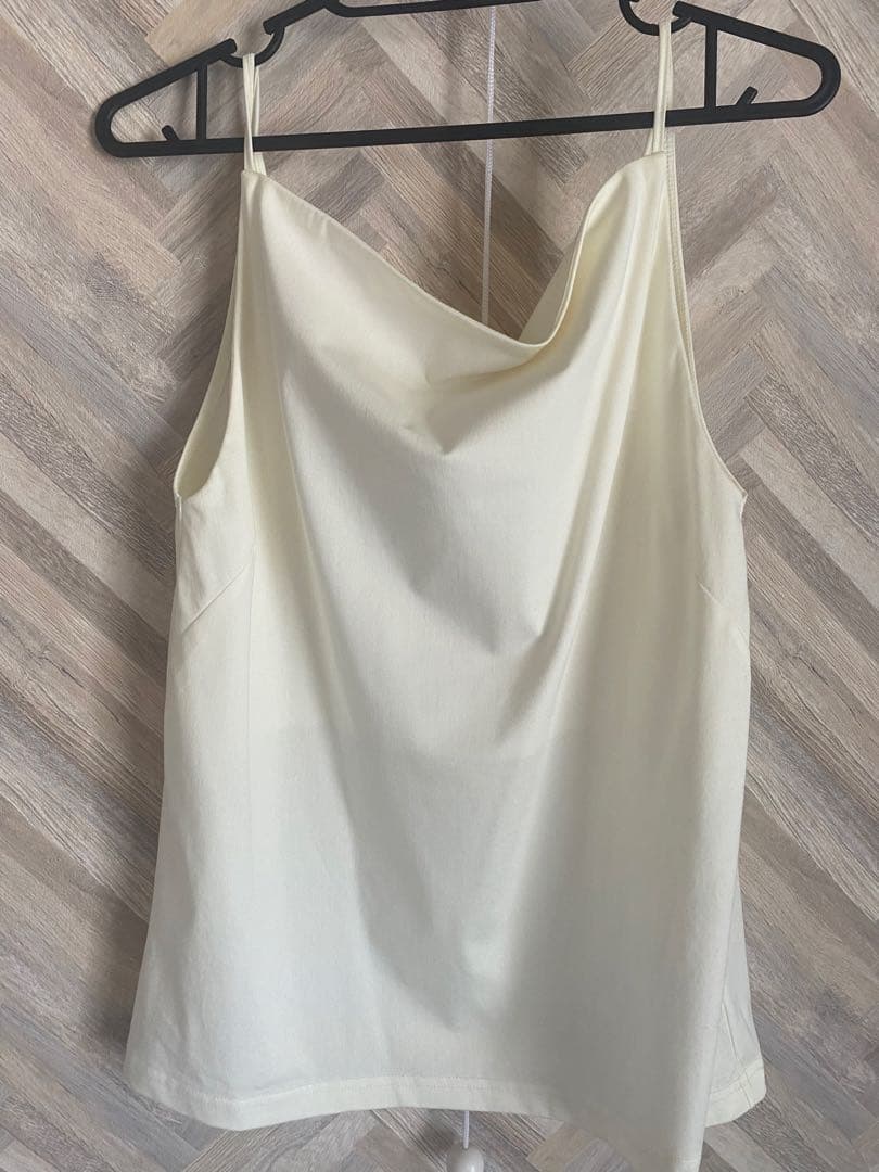 最終値下げ　etretokyo シールズトリコットキャミ　ホワイト　新品