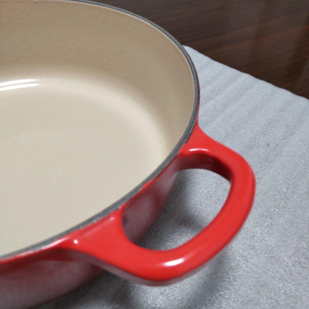 LE CREUSET ココット・ジャポネーズ　チェリーレッド　22センチ
