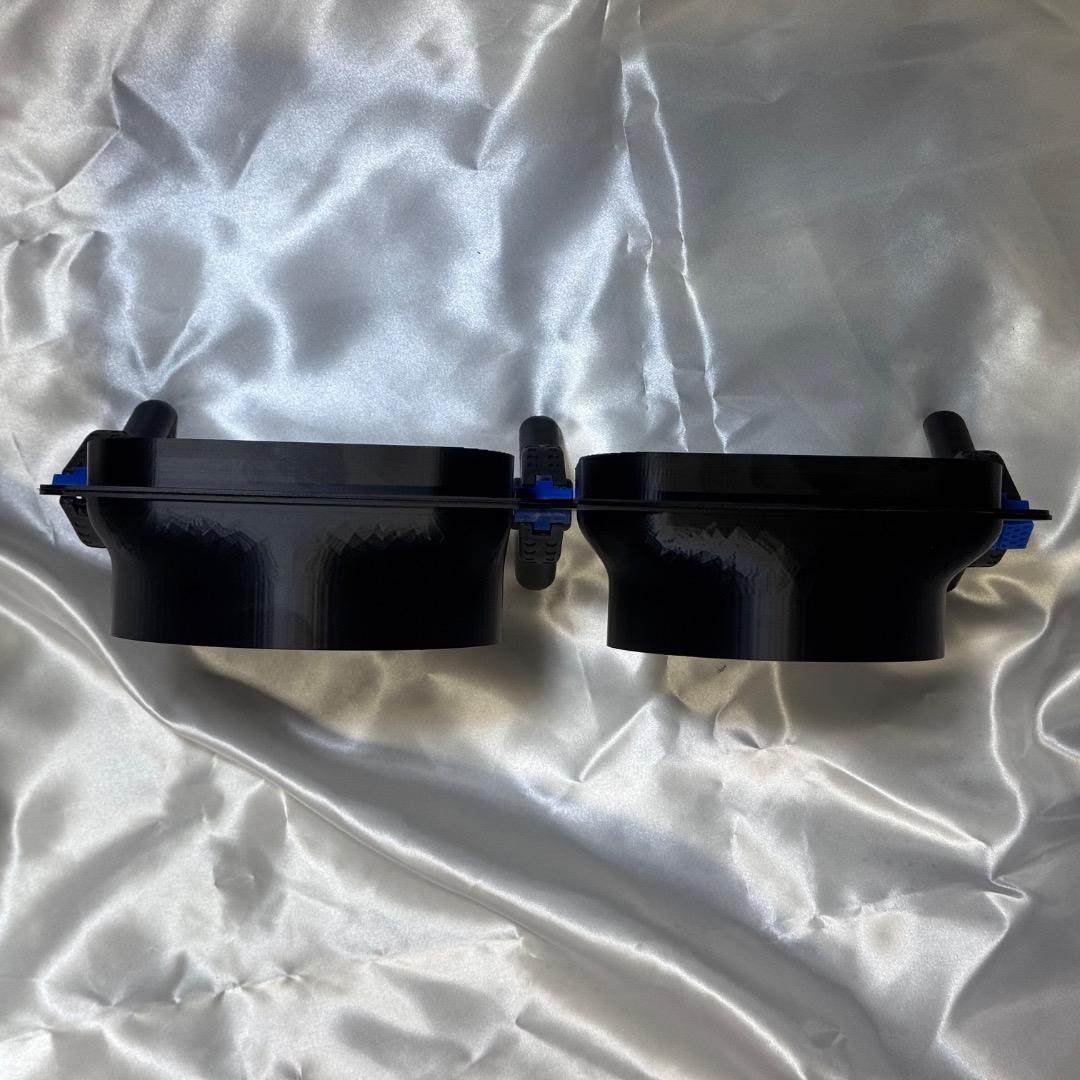 エコフローECOFLOW WAVE2,3専用ダクト取付用パーツ リアドア用②